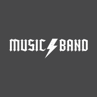 Music Band (white) T-Shirt