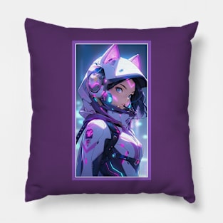 Anime Cat Girl | Quality Anime Artwork | Manga Anime Art Pillow