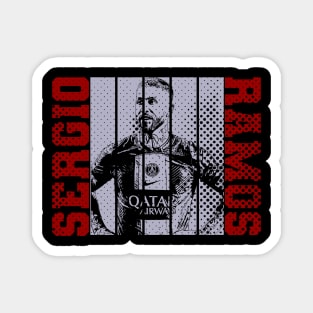 Sergio ramos, PSG _ Soccer player,Football player Magnet