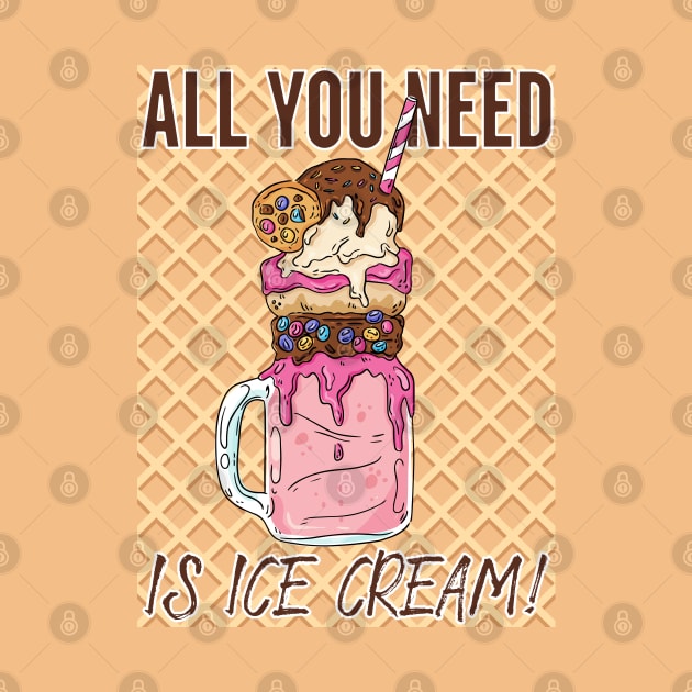 Ice Cream by CatCoconut-Art