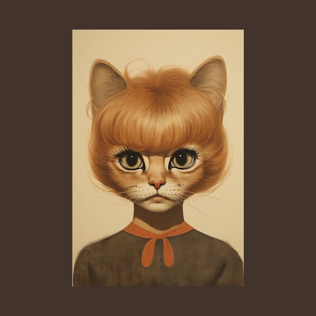 Female Anthropomorphic Cat by JunkyDotCom