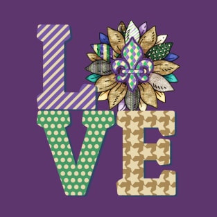 Love Mardi gras T-Shirt