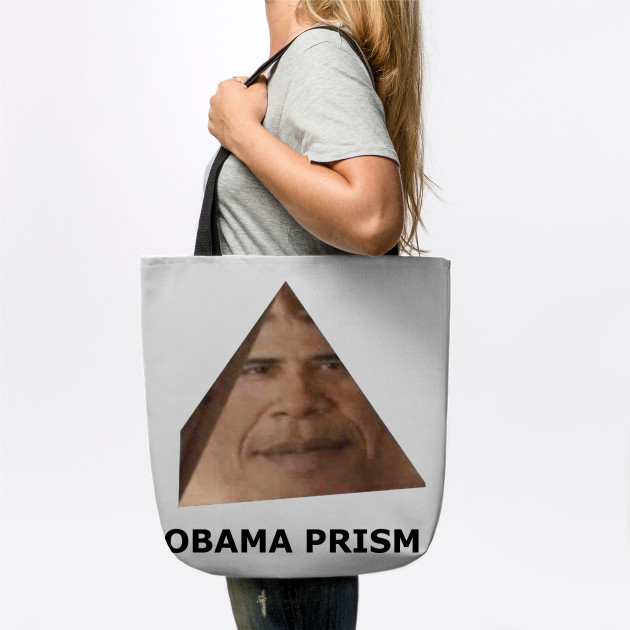 Obama Prism Obama Prism Tote Teepublic