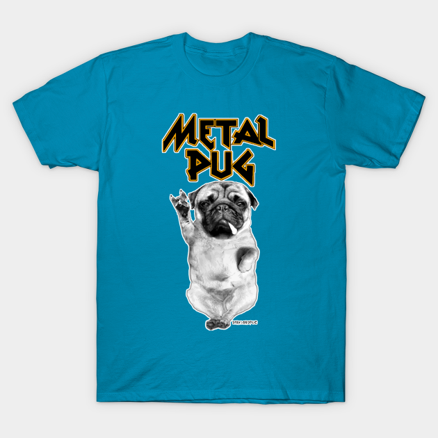 Metal pug - Rock - T-Shirt