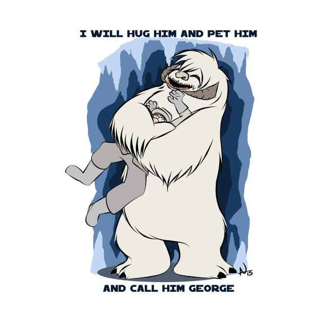 Wampa with a Wabbit by AnaKing