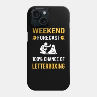 Weekend Forecast Letterboxing Phone Case