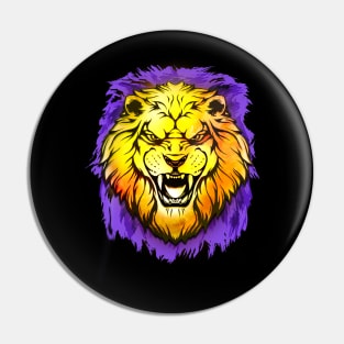 Lion Roar Pin