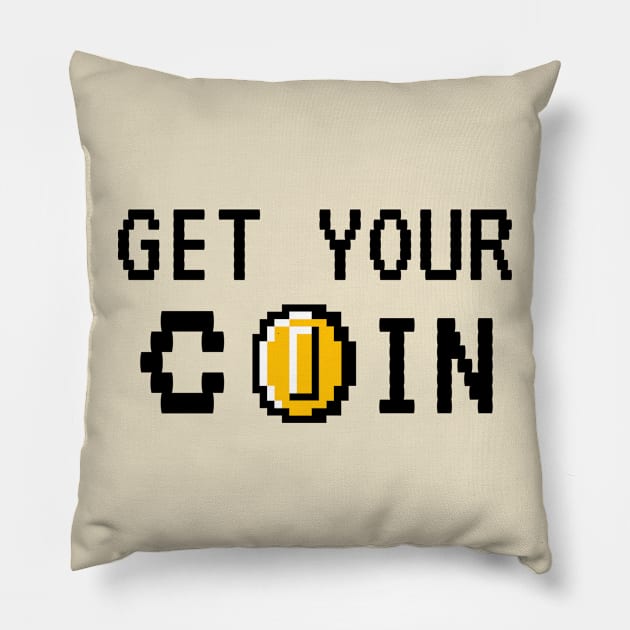 Get Your Coin Pillow by JunaeBenne