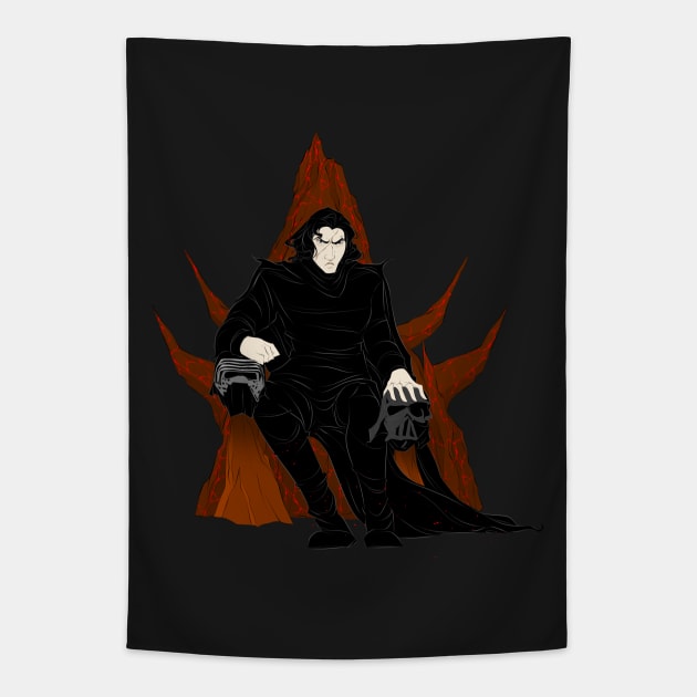 Dark Throne Tapestry by Drea D. Illustrations