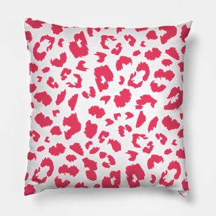 Pink leopard pattern Pillow