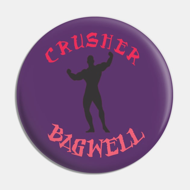 BDW Crusher Bagwell Pin by BIG DAWG APPAREL