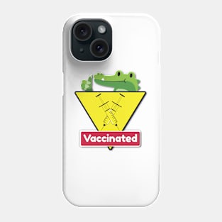 Vaccinated Alligator Phone Case