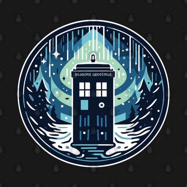 Tardis Greetings by katmargoli