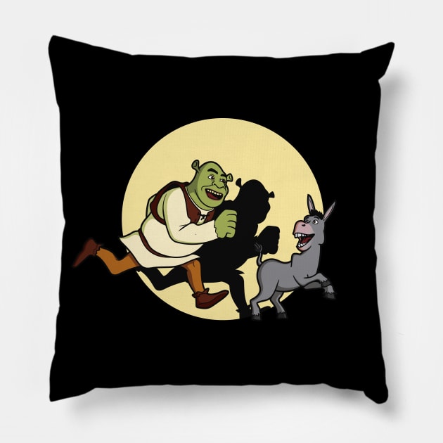 The adventures of Shrek Pillow by jasesa