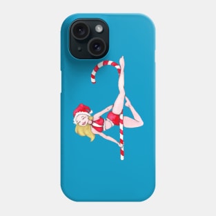 Mrs Claus pole dancing Phone Case