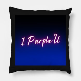 BTS I Purple U My Universe Pillow