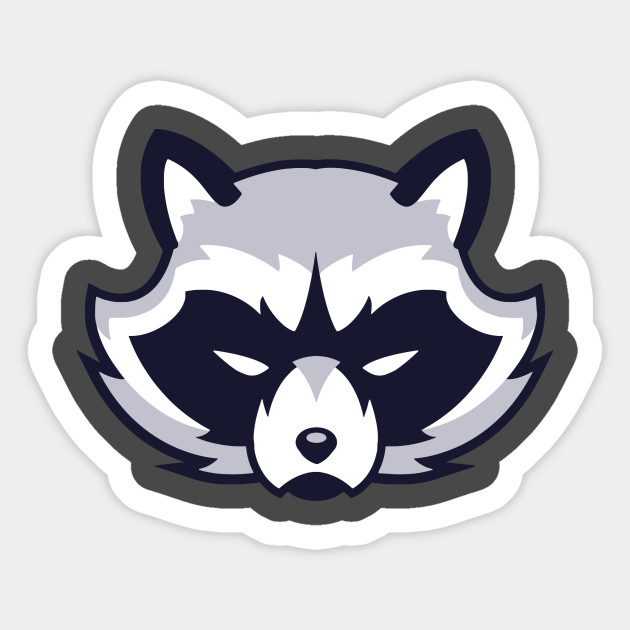 Angry Raccoon Raccoon Sticker Teepublic Au
