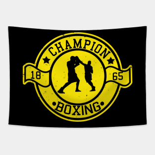 Boxing Champion Tapestry