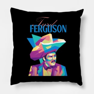 Turd Ferguson wpap Pillow