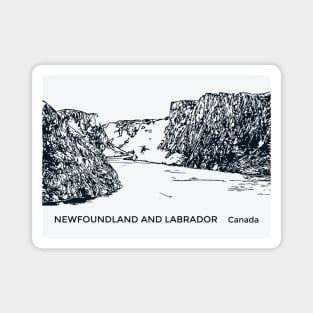 Newfoundland and Labrador Canada Magnet