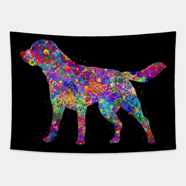 Labrador dog Tapestry by Yahya Art