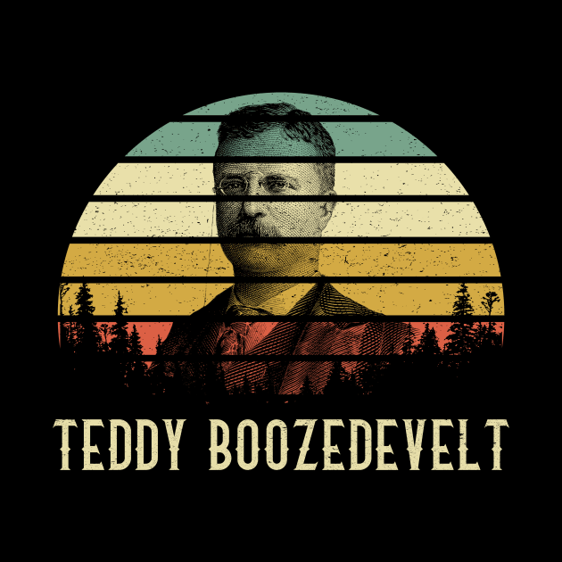 Teddy Boozedevelt Roosevelt US Flag 4th of July by ashiacornelia173