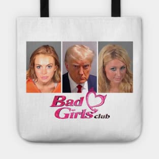 Paris Hilton, lindsay lohan & Donald Trump Bad Girls Club Tote