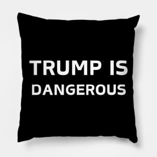 Trump is Dangerous Anyone but Donald Trump in 2024 Pillow