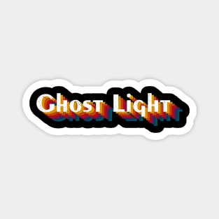 retro vintage Ghost Light Magnet