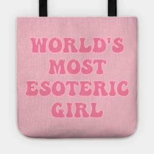 World's Most Esoteric Girl Tote