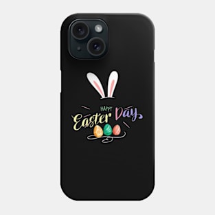 Happy Easter Bunny Rabbit Face Phone Case