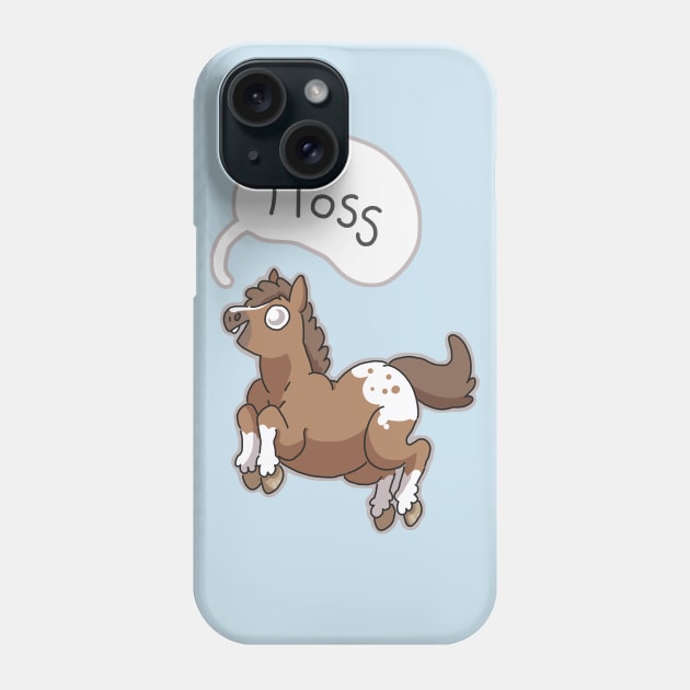 Hoss Horse Phone Case by goccart