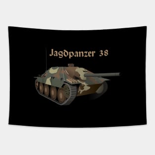 Jagdpanzer 38 WW2 German Tank Destroyer Tapestry