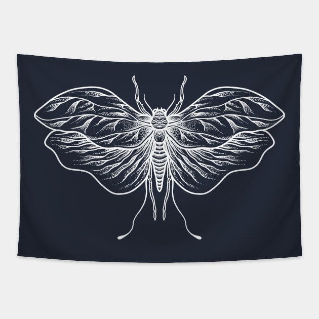 Insect opat Tapestry by Tuye Project