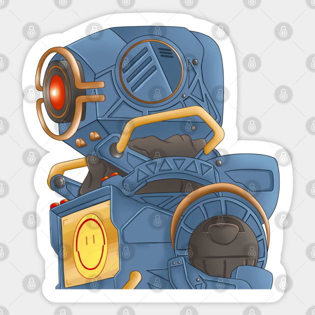Apex Fanart Pathfinder Pathfinder Apex Legends Apex Legends Sticker Teepublic pathfinder apex legends