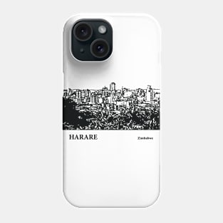 Harare Zimbabwe Phone Case