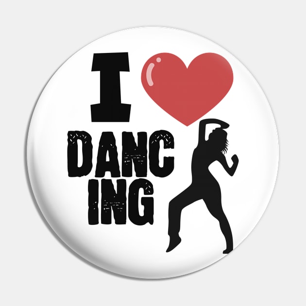 I love dancing women Pin by maxcode