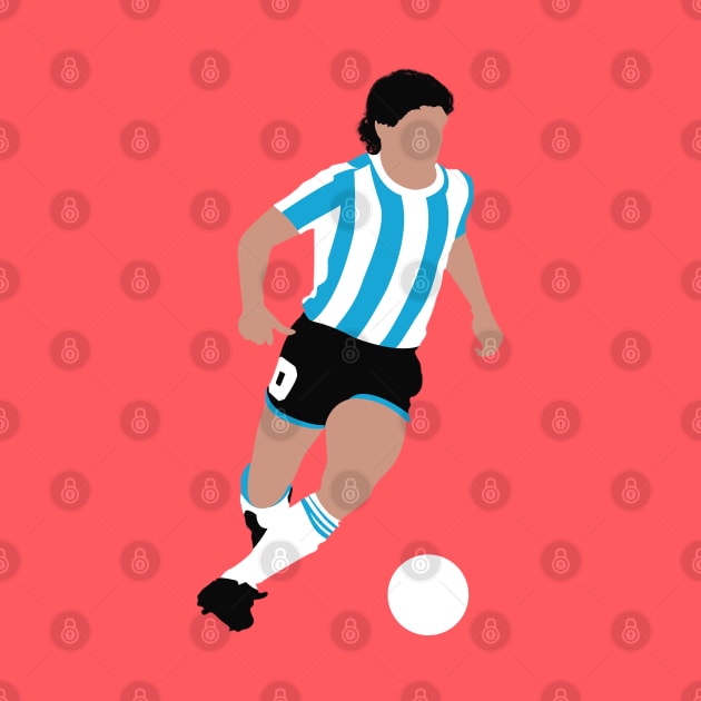 Diego Armando Maradona - Argentina by CulturedVisuals