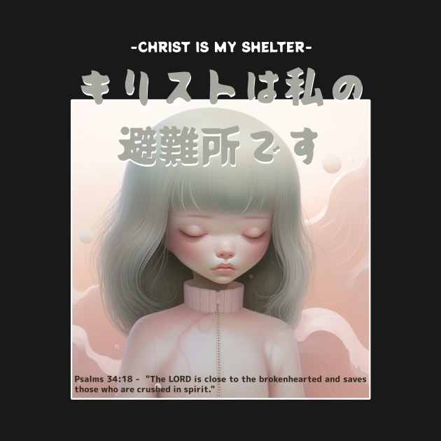 Christian Manga with Kanjis - Christ is My Shelter by Faith Sakura