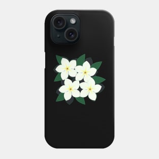 plumeria-flowers-frangipani-floral-aloha-shirtyshirto-09 Phone Case