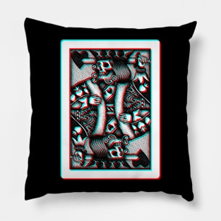 Dead King of Hearts 3D Pillow