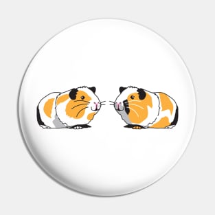 Two Little Happy Guinea pigs Pin