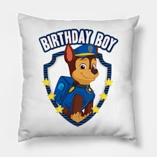 birthday boy Cartoon Pillow