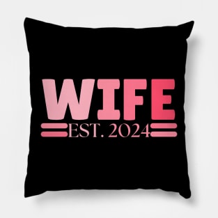 Wife est 2024 Pillow