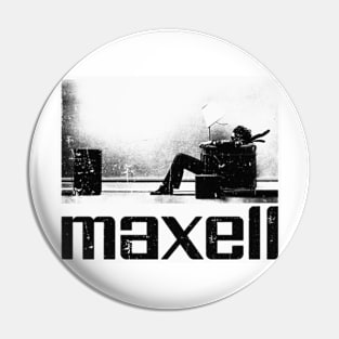 maxell vintage Pin