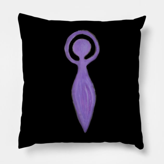 Goddess Pillow by PoppetKandyRoniJacks