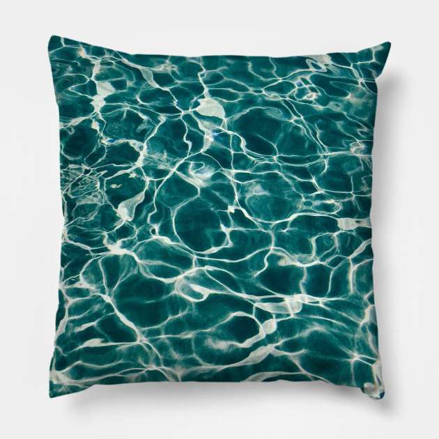 Sea Currents Pillow by Alemway