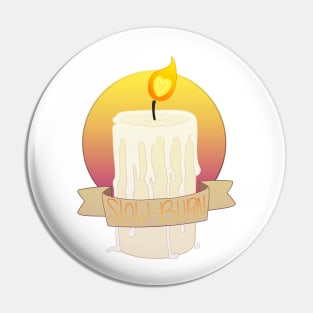 'Slow Burn' romance candle Pin