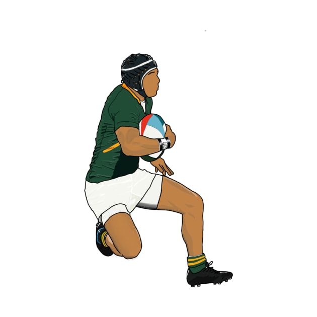 Cheslin Kolbe (South Africa) by PennyandPeace