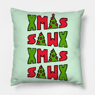 Xmas Time. Merry Christmas! Pillow